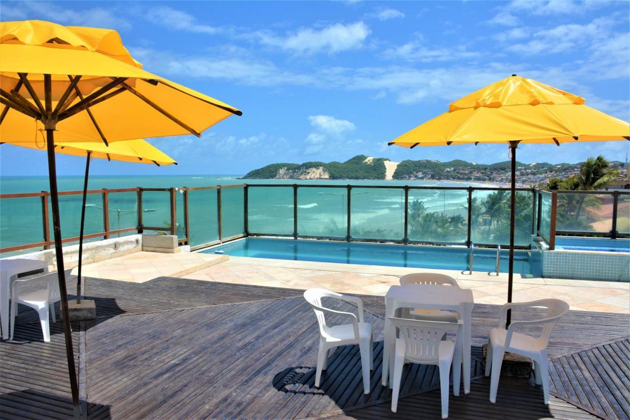 Na Praia - Araca 407 Luxo - Lateral Vista Mar Νατάλ Εξωτερικό φωτογραφία
